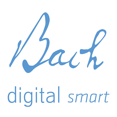 Bach digital smart logo