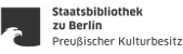 Logo Staatsbibliothek zu Berlin